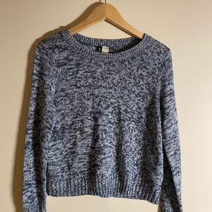 H&M Blue Knit Sweater
